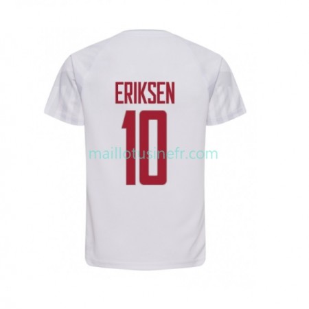 Maillot de Foot Danemark Christian Eriksen 10 Extérieur Coupe du monde 2022 Maillot de Foot Danemark Christian Eriksen 10 Extérieur Coupe du monde 2022